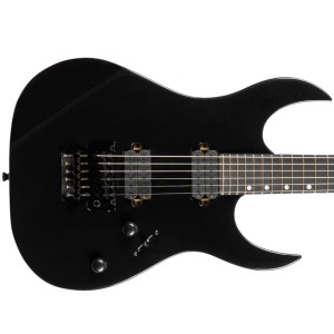 Spira Guitars S-420 BK Roasted Maple HH - Black